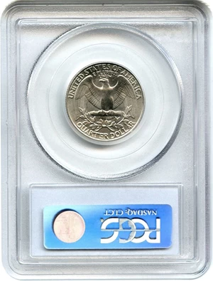 image for: 1981-P 25c PCGS MS65