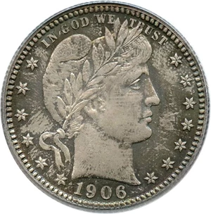 image for: 1906 25c PCGS Proof 66