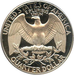 image for: 1987-S 25c PCGS Proof 69 DCameo