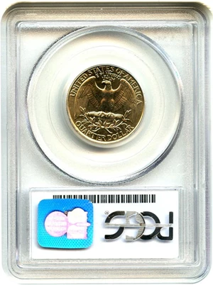 image for: 1993-D 25c PCGS MS66