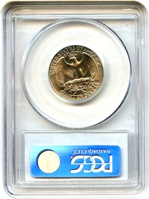 image for: 1987-P 25c PCGS MS65