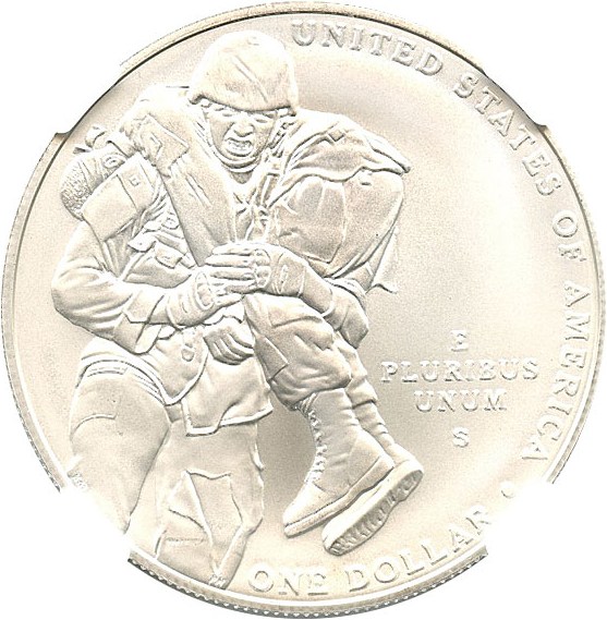 image for: 2011-S $1 NGC MS70 (Medal of Honor, Early Release)