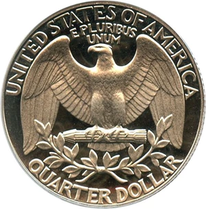 image for: 1986-S 25c PCGS Proof 69 DCameo