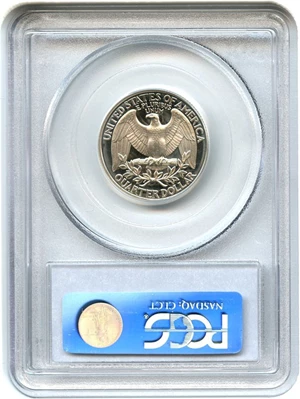 image for: 1996-S 25c PCGS Proof 69 DCameo (Silver)