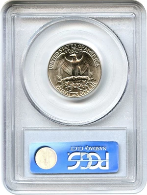 image for: 1985-D 25c PCGS MS65