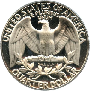 image for: 1969-S 25c PCGS Proof 68 DCameo