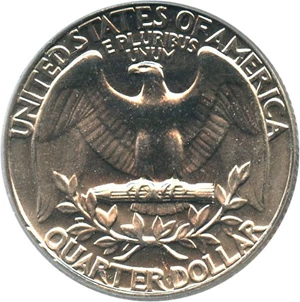 image for: 1971-D 25c PCGS MS65