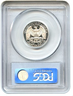 image for: 1993-S 25c PCGS Proof 69 DCameo (Silver)