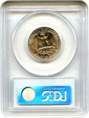 image for: 1987-D 25c PCGS MS65