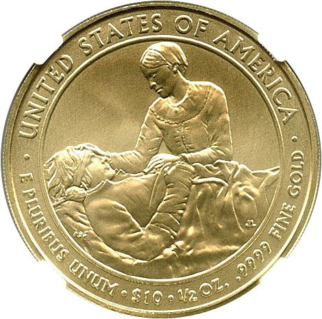 image for: 2009-W $10 NGC MS70 (Margaret Taylor)