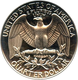 image for: 1983-S 25c PCGS Proof 69 DCameo