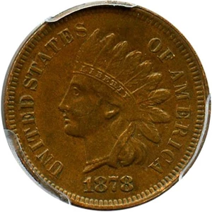 image for: 1878 1c PCGS AU50