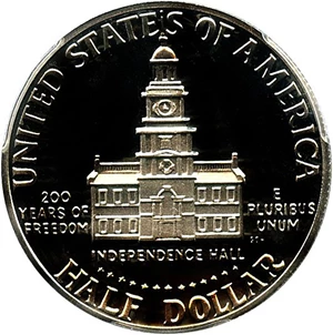 image for: 1976-S 50c PCGS Proof 68 Cameo (Silver)