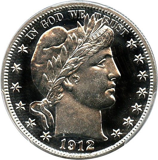 image for: 1912 50c PCGS Proof 64
