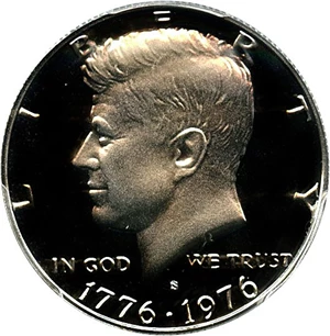 image for: 1976-S 50c PCGS Proof 68 Cameo (Silver)