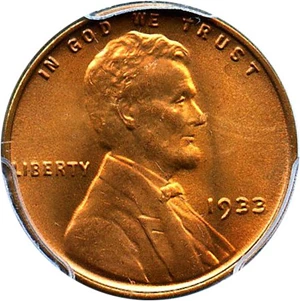 image for: 1933 1c PCGS MS67 RD