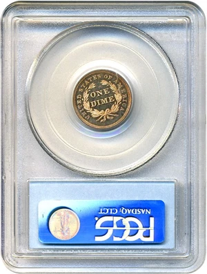 image for: 1837 10c PCGS/CAC Proof 64 (No Stars)