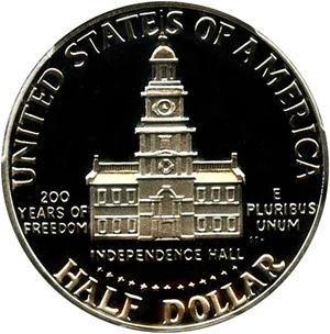 image for: 1976-S 50c PCGS Proof 68 Cameo (Silver)