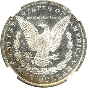 image for: 1885-O $1 NGC/CAC MS66 DPL