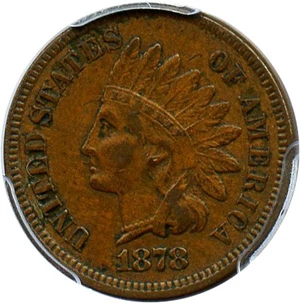 image for: 1878 1c PCGS XF45