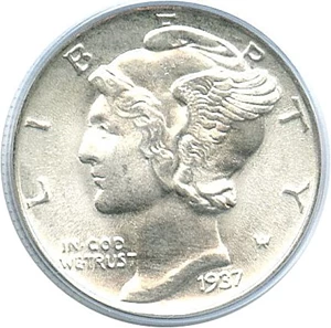 image for: 1937 10c PCGS MS67