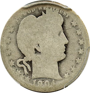 image for: 1904-O 25c PCGS FR-2