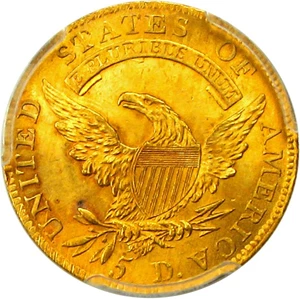 image for: 1809/8 $5 PCGS/CAC MS63