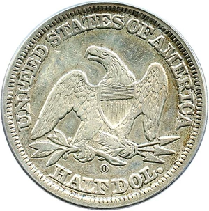 image for: 1846-O 50c PCGS Genuine (Medium Date)
