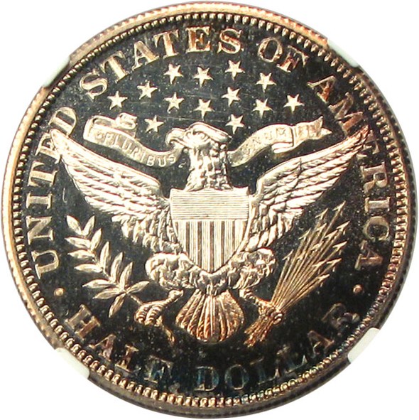 image for: 1906 50c NGC Proof 65 Cameo