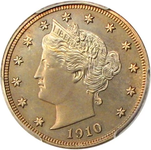 image for: 1910 5c PCGS Proof 65