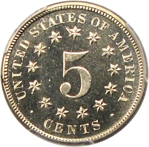 image for: 1873 5c PCGS/CAC Proof 66 Cameo (Closed 3)