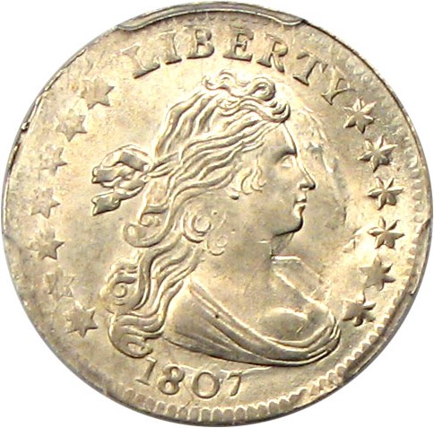 image for: 1807 10c PCGS MS65 (JR-1)