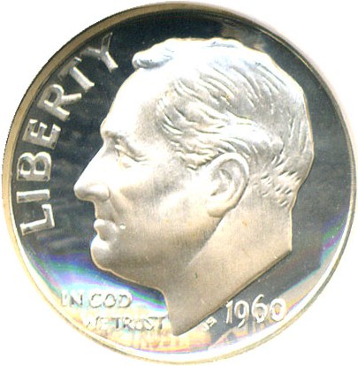 image for: 1960 10c NGC Proof 67 Ultra Cameo