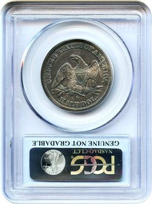 image for: 1860-S 50c PCGS Genuine