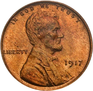 image for: 1917 1c PCGS/CAC MS64 RB (Doubled Die Obverse, FS-01-1917-101)