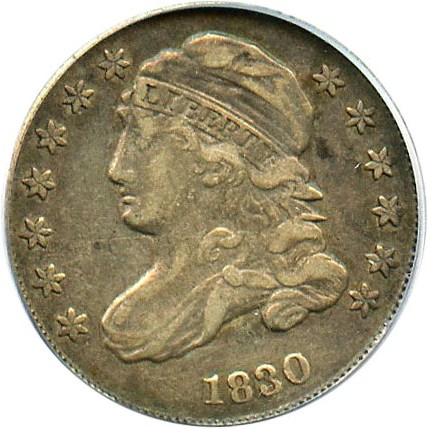 image for: 1830/29 10c PCGS VF35