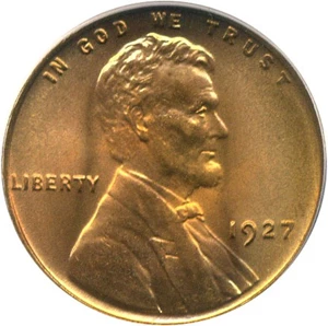 image for: 1927 1c PCGS/CAC MS67 RD