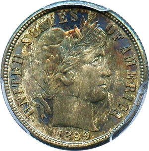 image for: 1899-S 10c PCGS/CAC MS66 - Registry Quality Gem - No Reserve!