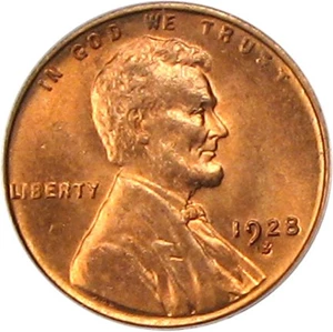 image for: 1928-S 1c PCGS MS66 RD