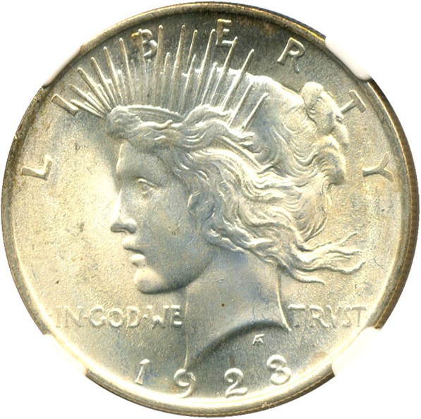 1923 Peace Dollar Values Prices The Greysheet