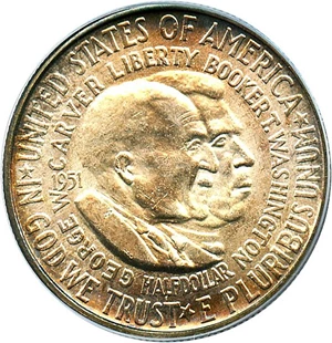 image for: 1951 Wash-Carver 50c PCGS MS63 OGH