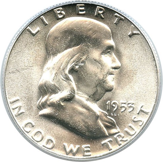 image for: 1953 50c PCGS MS65 FBL