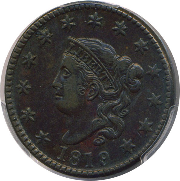 image for: 1819/8 1c PCGS XF45