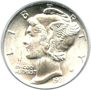 image for: 1938-S 10c PCGS MS64