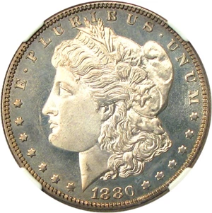 image for: 1880 $1 NGC Proof 65 Cameo