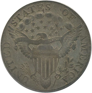 image for: 1798 $1 PCGS/CAC VF30 (Large Eagle, 10 Arrows)