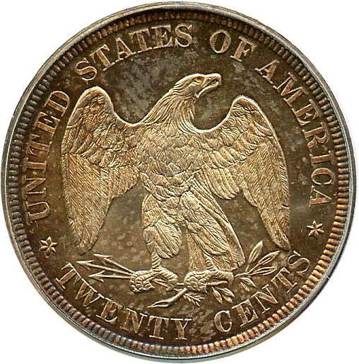 image for: 1878 20c PCGS Proof 64 Cameo