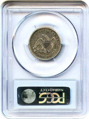 image for: 1842 25c PCGS/CAC VF30