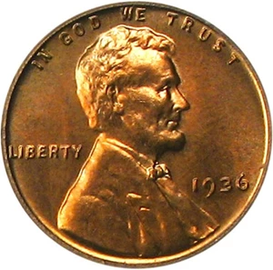 image for: 1936 1c PCGS Proof 65 RD (Type 1, Satin Finish)