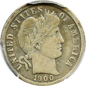 image for: 1900-O 10c PCGS VF20